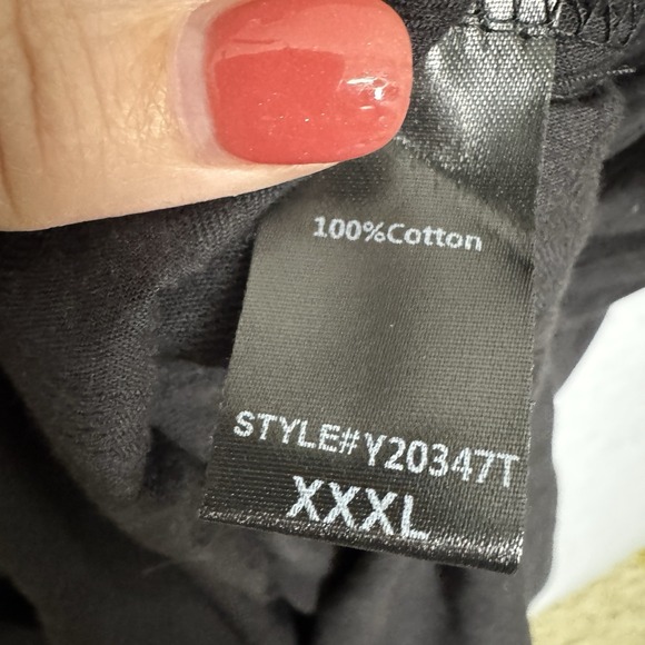 Pomander Place Tuckernuck Black Carolina Caftan Dress Maxi Swim CoverUp XXXL 3XL - Picture 10 of 11